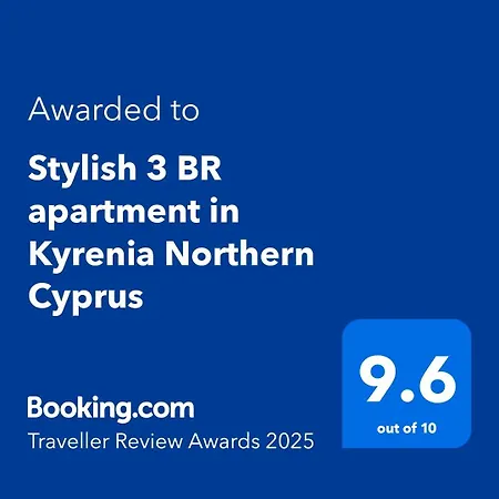 Stylish 3 Bedroom In Kyrenia Northern Cyprus *